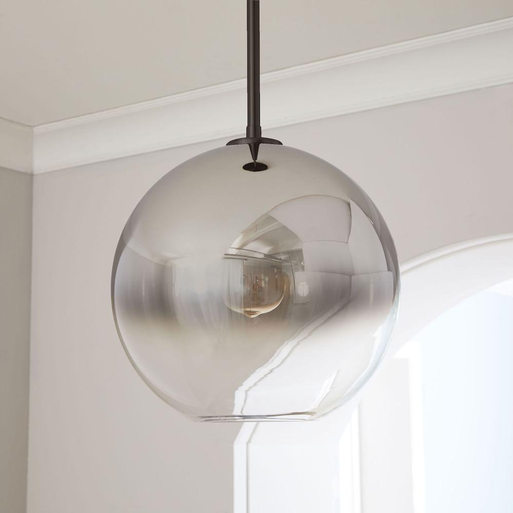 Sculptural Glass 3 Light Globe Chandelier Clear | Globe Sculptural Glass 3 Light Globe Chandelier Clear | Globe